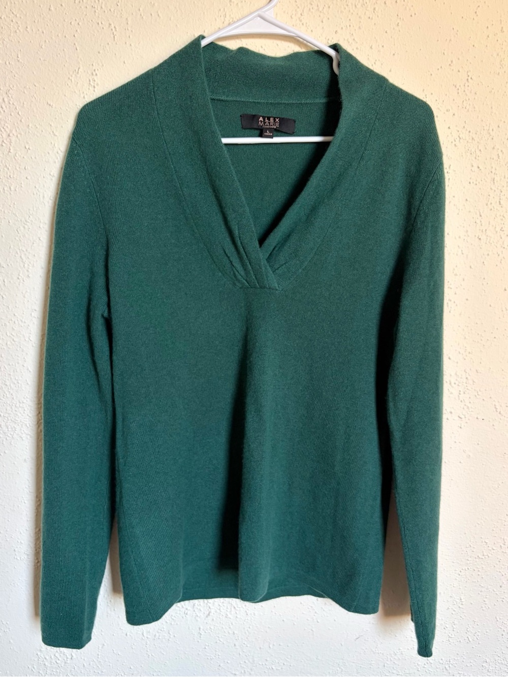 Alex Marie 100% Cashmere V-Neck Sweater